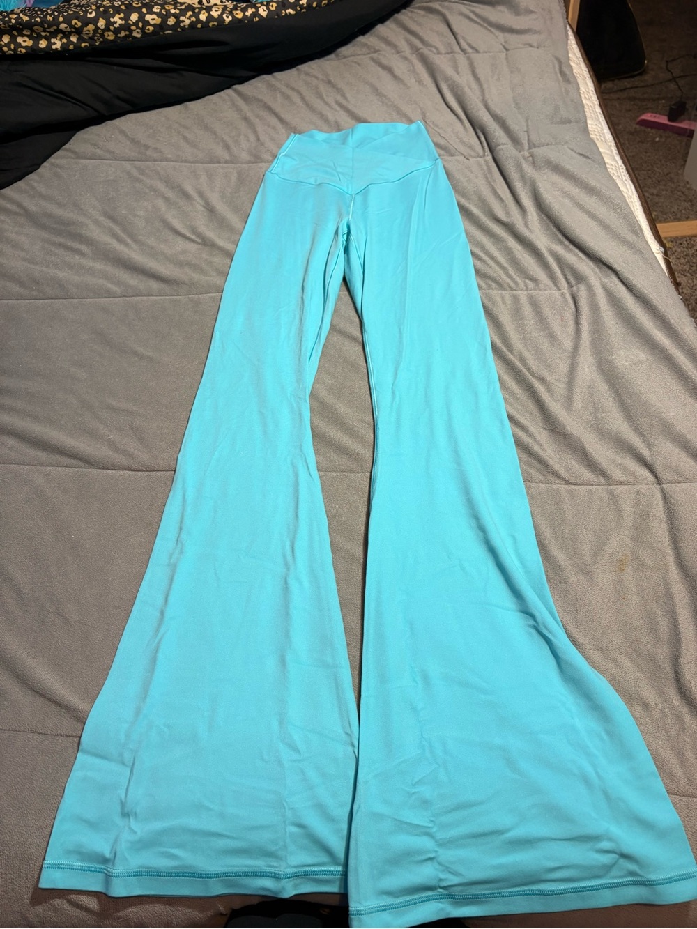 aerie Bright Turquoise Flared Leggings